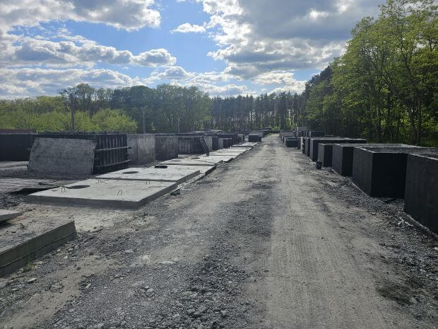 Zbiorniki betonowe różnych pojemności z atestem PZH  w Rymanowie